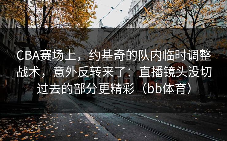 CBA赛场上，约基奇的队内临时调整战术，意外反转来了：直播镜头没切过去的部分更精彩（bb体育）